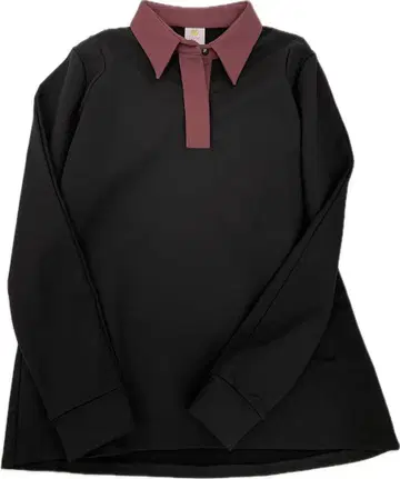 여성용 TMG 골프 긴팔 피케 셔츠 사이즈 2