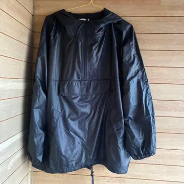 S1130.13 JEANASIS 블랙 나일론 자켓 F