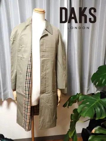 DAKS 스텐카라 코트 카키