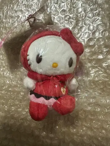 헬로키티 만마루 빨간 망토 스트랩