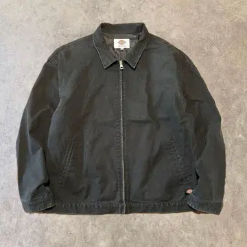 Dickies 워크 재킷 블랙 블루종