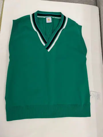 TMG 그린 V넥 베스트 사이즈 2