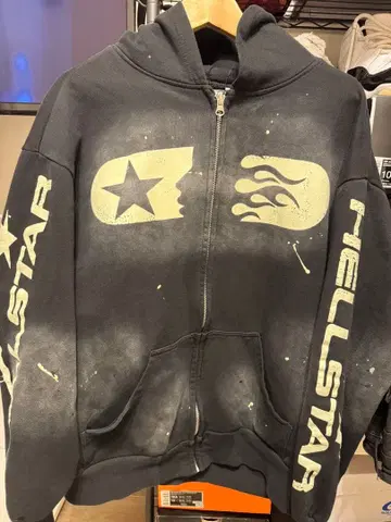hellstar zip hoodie