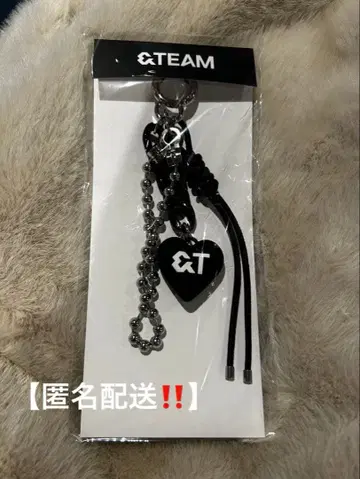 [ 익명 배송 ] &TEAM 키링 2025 OFFICIAL LOGO 굿즈