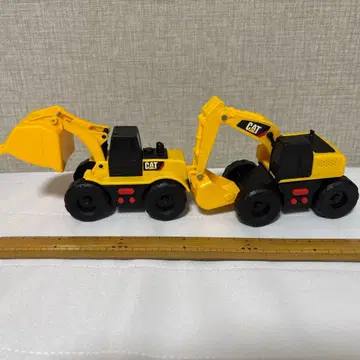 CAT 일하는 자동차 2개 덤 1대