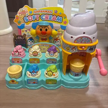 호빵맨 뱅글뱅글! 말하는 플레이버 소프트 아이스크림 가게