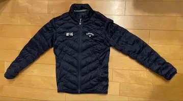 Callaway 콩코드 프린트 스무스 블루종/패딩 자켓/M