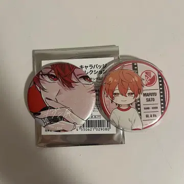 기븐전 캐릭터 배지 컬렉션 캔뱃지 원화 사토 마후유