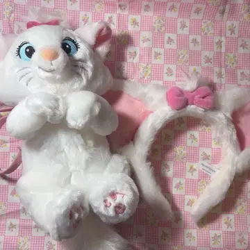 디즈니 마리 머리띠 미니백