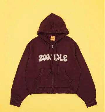 Zooodle 로고 니트 후디
