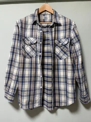 Lee 체크 무늬 플란넬 셔츠 MEDIUM 재판매 일본제