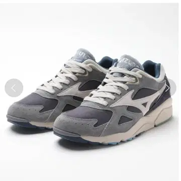 미즈노 SKY MEDAL 스카이 메달 그레이/블루 스니커즈