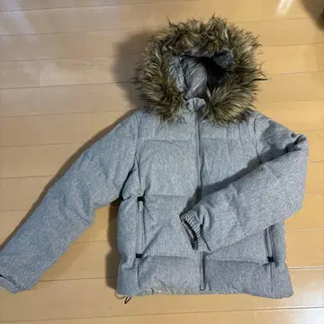 GAP Winter Warmth 그레이 퍼 다운 자켓