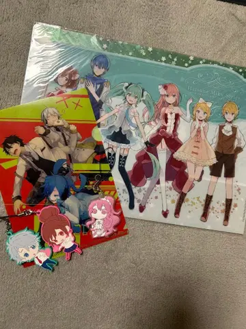 캐릭터 굿즈 (보컬로이드 카게프로 하니와) 5개 세트