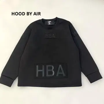 HOOD BY AIR 트레이닝복 HBA 로고 다수 XL 블랙
