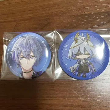 코야나기 로우 Dytica 하프 기념일 캔뱃지 니지산지