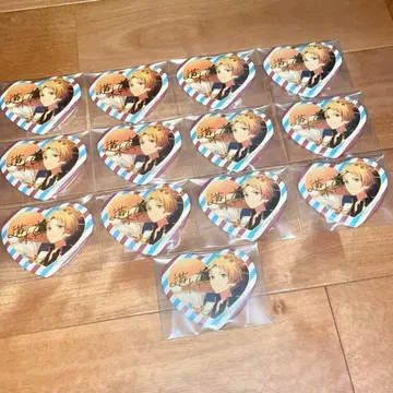 앙스타 진 중국 하트 캔뱃지