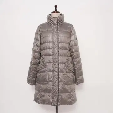 새상품급 JIZZO 다운 코트 메탈릭 그레이지 사이즈 42*KD378