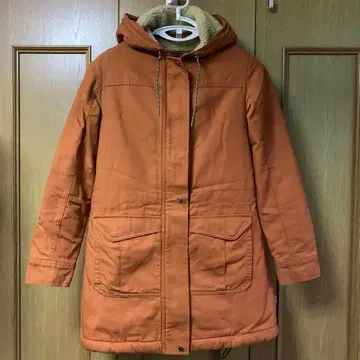 Patagonia 후드 부착 모즈 코트 S 사이즈 오렌지
