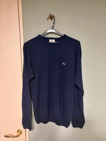 LACOSTE 네이비 니트