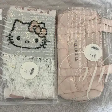 페리큐어 백과 머플러 2종 세트