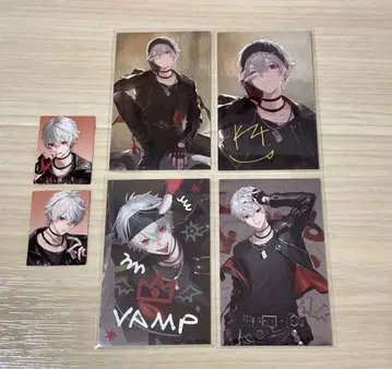 니지산지 쿠츠하 ChroNoiR 메탈 카드 ID 사진 스티커