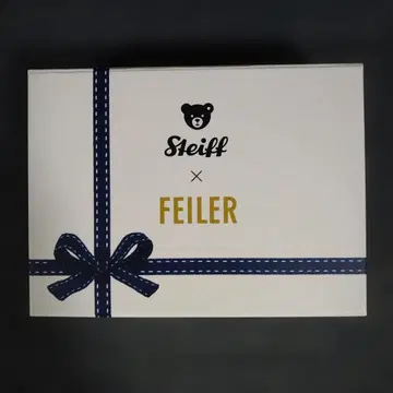 페이러 슈타이프 콜라보 손수건 키체인 스카이블루