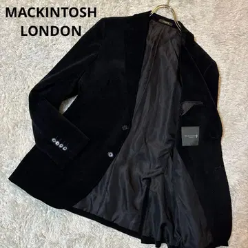 매킨토시 런던 코듀로이 테일러드 자켓 블랙 M 사이즈