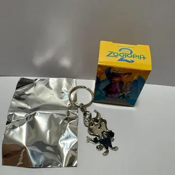 주토피아 2 키링 파우바트