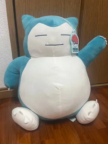 택 포함 포켓몬 카비곤 메챠모굿토 봉제 인형