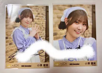 니어나 조이 브로마이드 친필 오자와 마나미