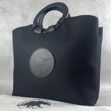 새상품급 헌팅월드 토트백 A4 가능 블랙 핸드백