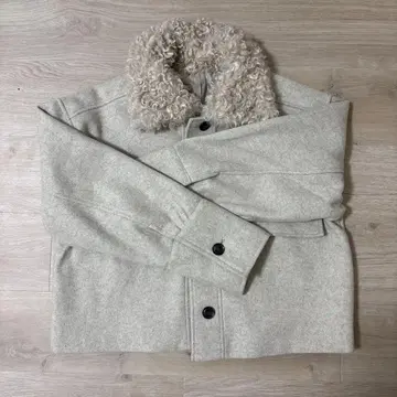 푸들 퍼 칼라 숏 블루종