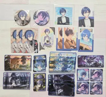 프로세카 KAITO 글리터 캔뱃지 에피카 메모스테 폴라로이드