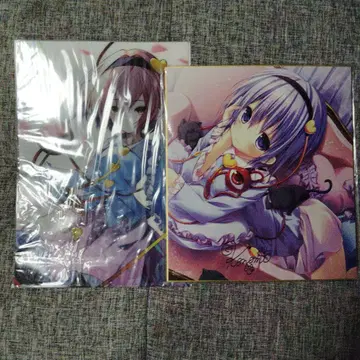 동방 Project 코메이지 사토리 A4 클리어 파일 BIG 색지 세트