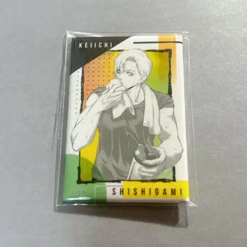 쟝켓토뱅크 스퀘어 캔뱃지 사자카미 케이이치