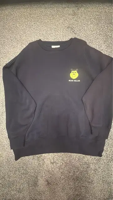 PUNK DRUNKERS 네이비 맨투맨 L