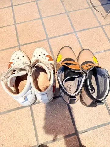 Estasion 에스타시온 개와 고양이 디자인 하이컷 스니커즈