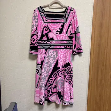 LEONARD 무릎 기장 원피스 사이즈 38