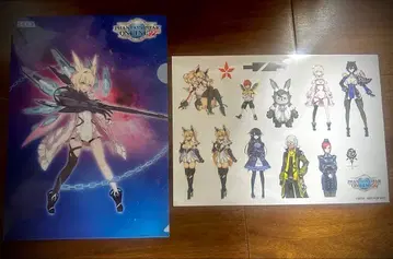 PSO2es 클리어 파일 & 스티커 세트