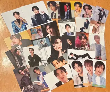 메구로 렌 정사각형 사진 골판지 카드 데타카 29점 일괄 판매