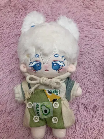 귀 달린 옷 갈아입히기 인형 약 20cm