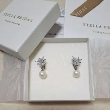 STELLA BRIADAL 큐빅 지르코니아 웨딩 귀찌