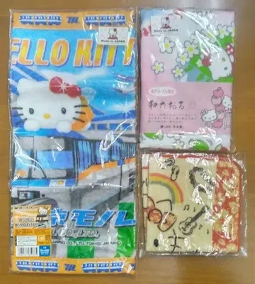 헬로키티 지역 한정 핸드 타월 3개 세트