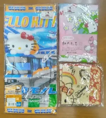 헬로키티 지역 한정 핸드 타월 3개 세트