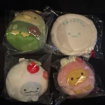 스미코구라시 새우튀김 꼬리 토카게 손바닥 봉제 인형 화과자 여행