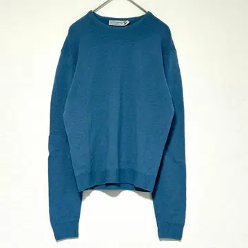 n0645 [ 더 스카치 하우스 ] 스웨터 울 100% 니트 블루