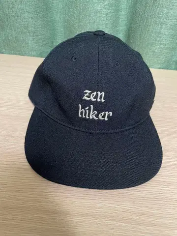TACOMA FUJI RECORDS ZEN HIKER 로고 자수 캡