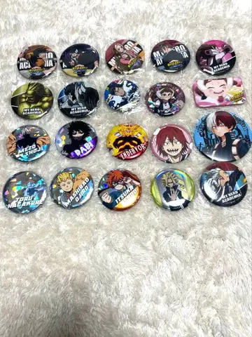 히로아카 캔뱃지 묶음 판매