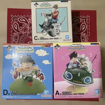 4 드래곤볼 제일복권 A상+C상+D상